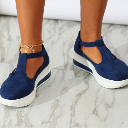 Women's shoes new platform sneakers for summer apartments