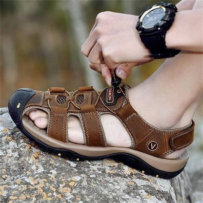 🔥45% OFF🔥Men's Fashion Casual Waterproof Hiking Sandals