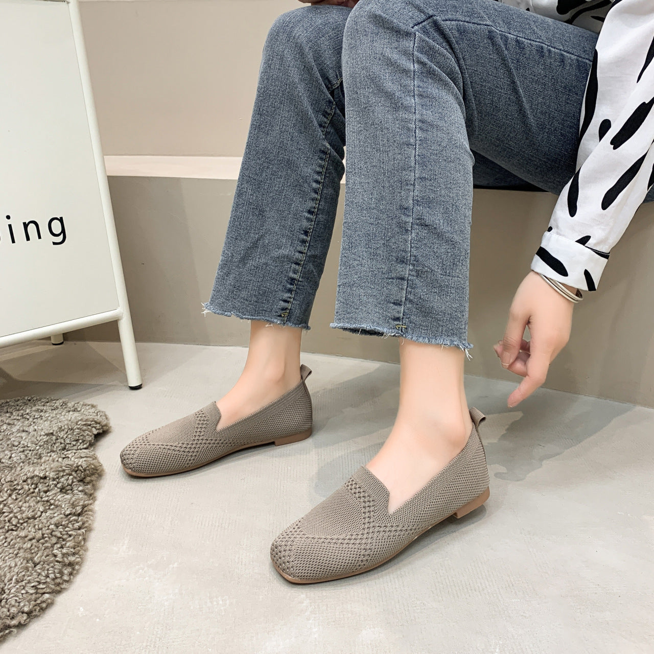 [Mother's Day 50% off🔥]2023 Women’s Breathable Mesh Slip on Casual Shoes