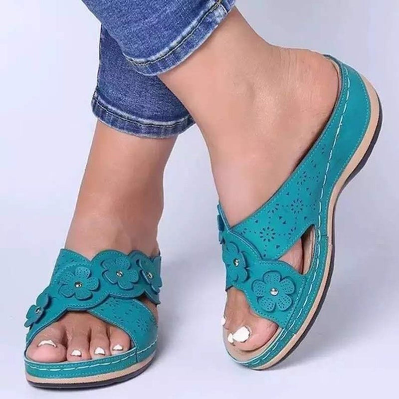 FLAT ROUND TOE CASUAL-SANDAL - BUY 2 FREE SHIPPING