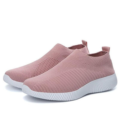 [#1 TRENDING SUMMER 2022]  Women's Crystal Breathable Orthopedic Slip On Walking Shoes