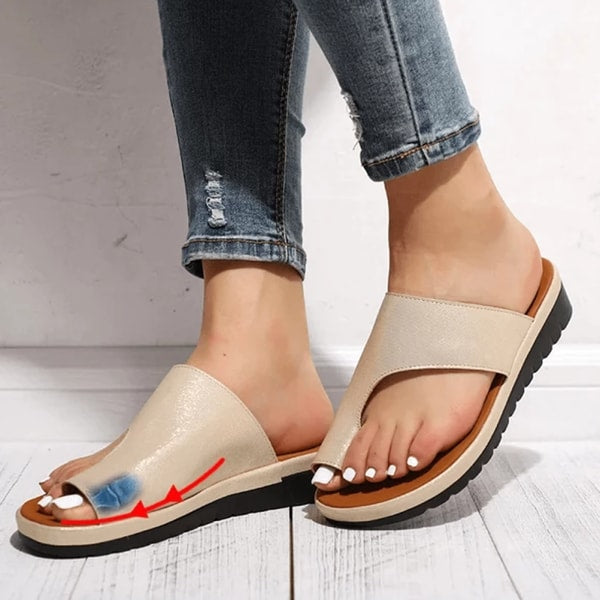 Bunion Corrector Platform Sandals