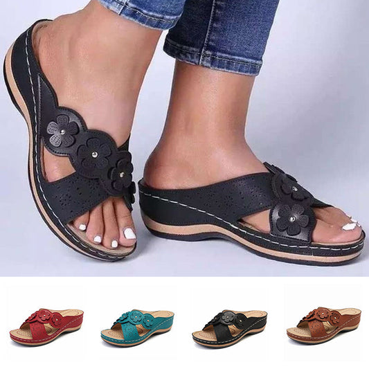 FLAT ROUND TOE CASUAL-SANDAL - BUY 2 FREE SHIPPING