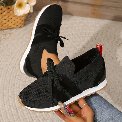 Women's Breathable Flying Woven Orthopedic Sneakers