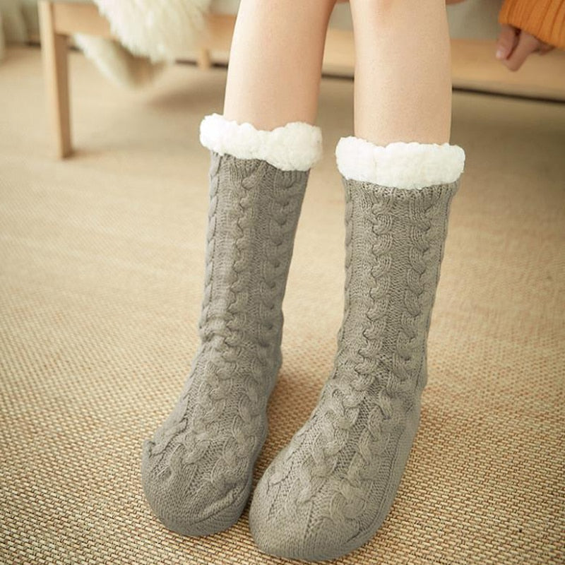 Women Winter Warm Soft Cotton Sock