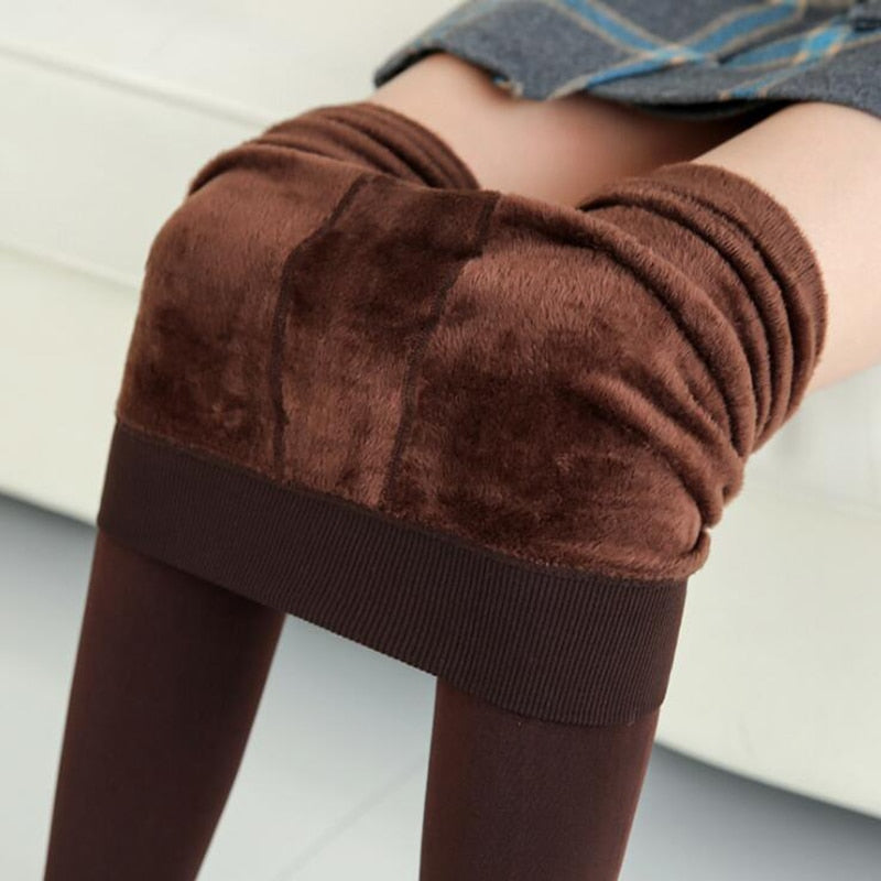 Winter Leggings Knitting Velvet Casual Legging