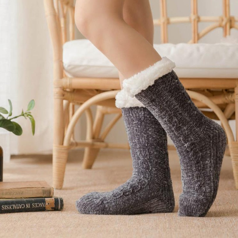 Women Winter Warm Soft Cotton Sock