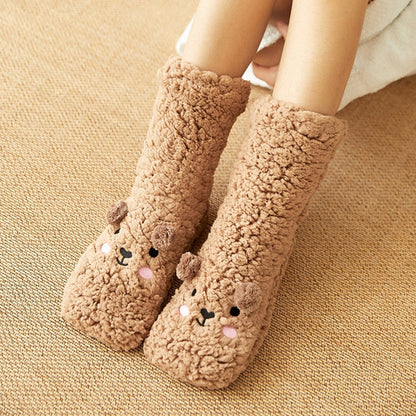 Kawaii Bear Home Floor Room Socks