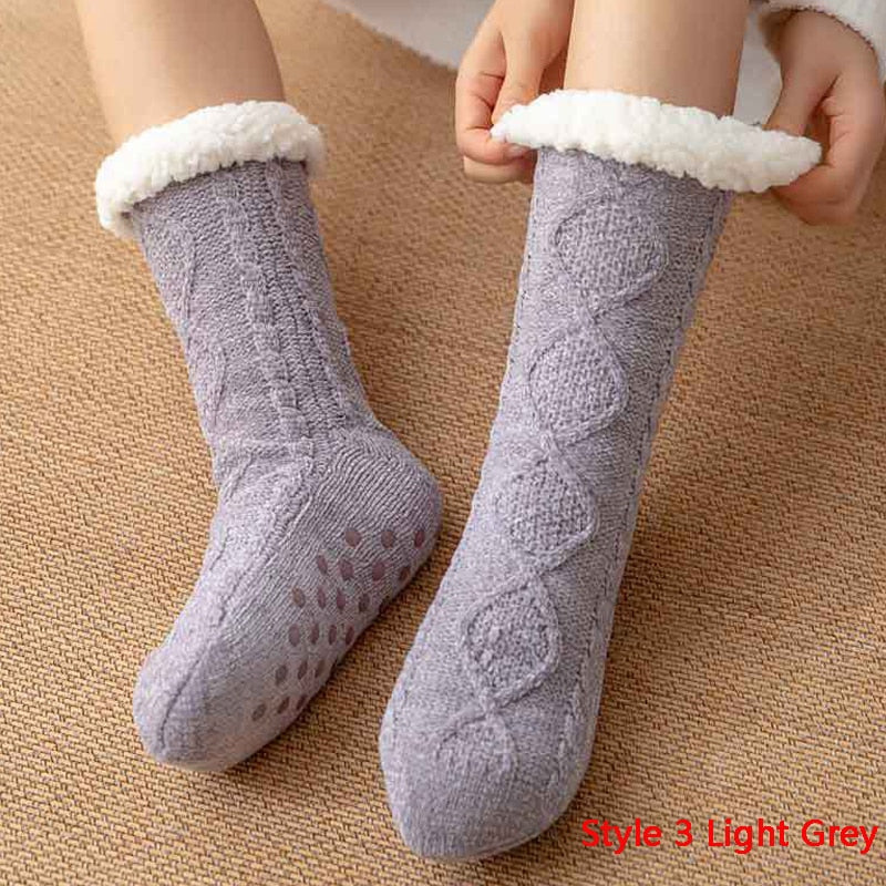 Women Winter Warm Soft Cotton Sock