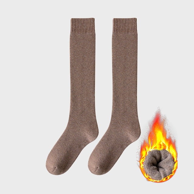 Winter Warm Long Socks Women