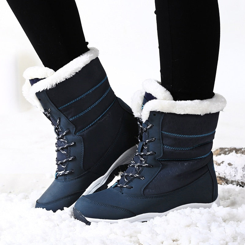 Snow Boots Plush Warm Ankle Boots