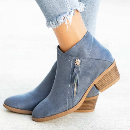 Zipper Platform Shoes