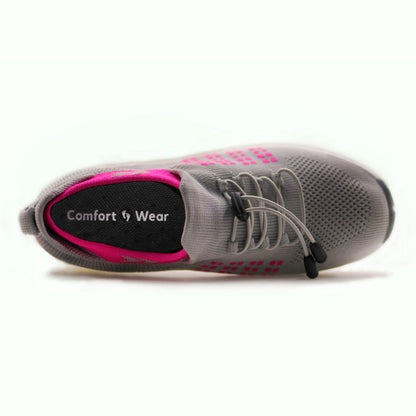 Ortho Stretch Cushion Shoes - Gray Pink