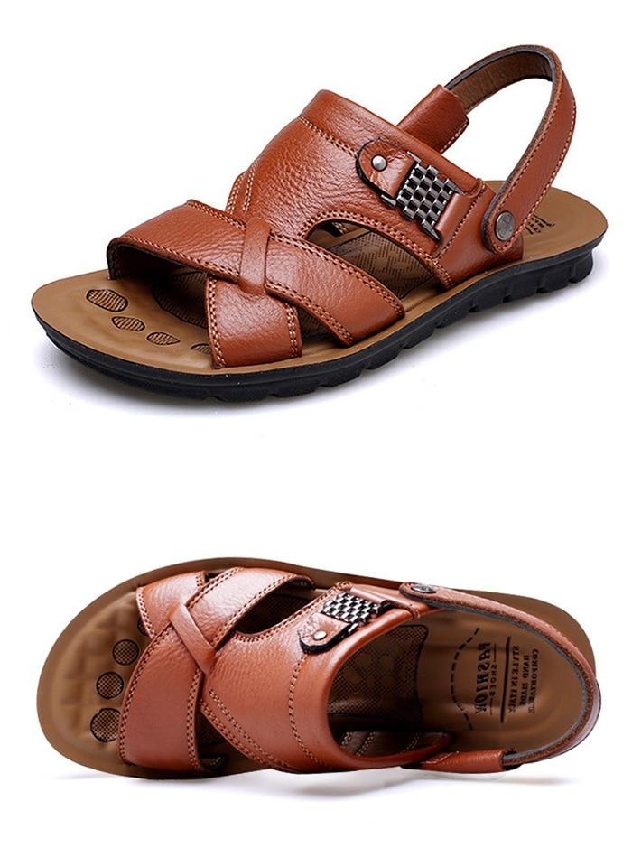 Falk Leather Roman Sandals