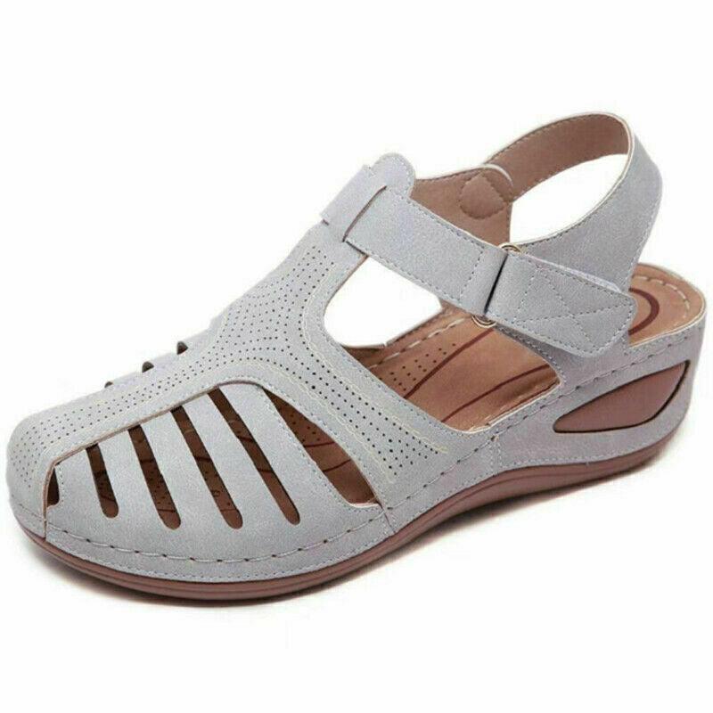 Hollow Closed Toe Orthopedic Sandal For Women - TheGivenGet